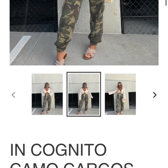 Incognito camo joggers - Picture 4 of 5